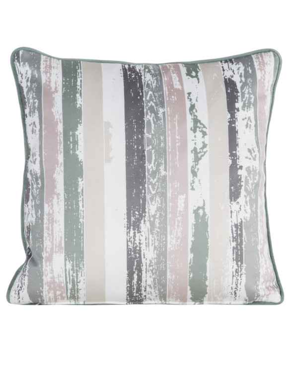 Poszewka velvet 45x45 Bianca biała/pudrowa Eurofirany