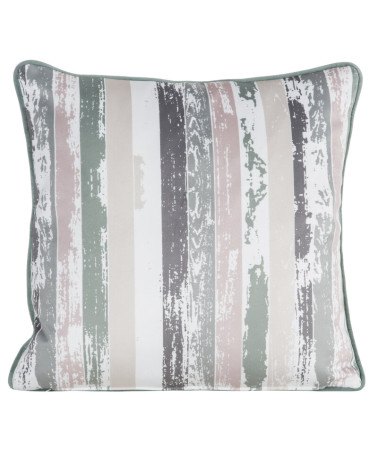 Poszewka velvet 45x45 Bianca biała/pudrowa Eurofirany