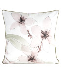 Poszewka velvet 60x60 Bianca biała/pudrowa Eurofirany