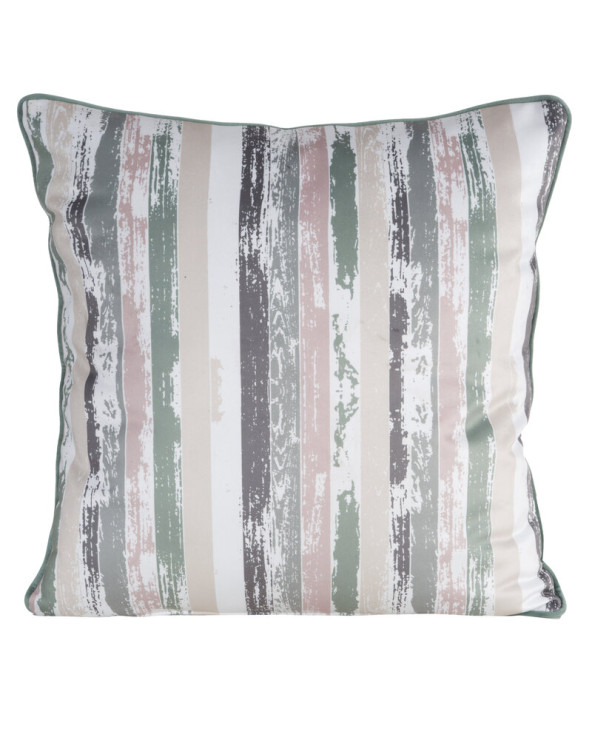 Poszewka velvet 60x60 Bianca biała/pudrowa Eurofirany