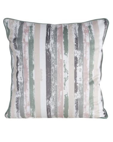 Poszewka velvet 60x60 Bianca biała/pudrowa Eurofirany