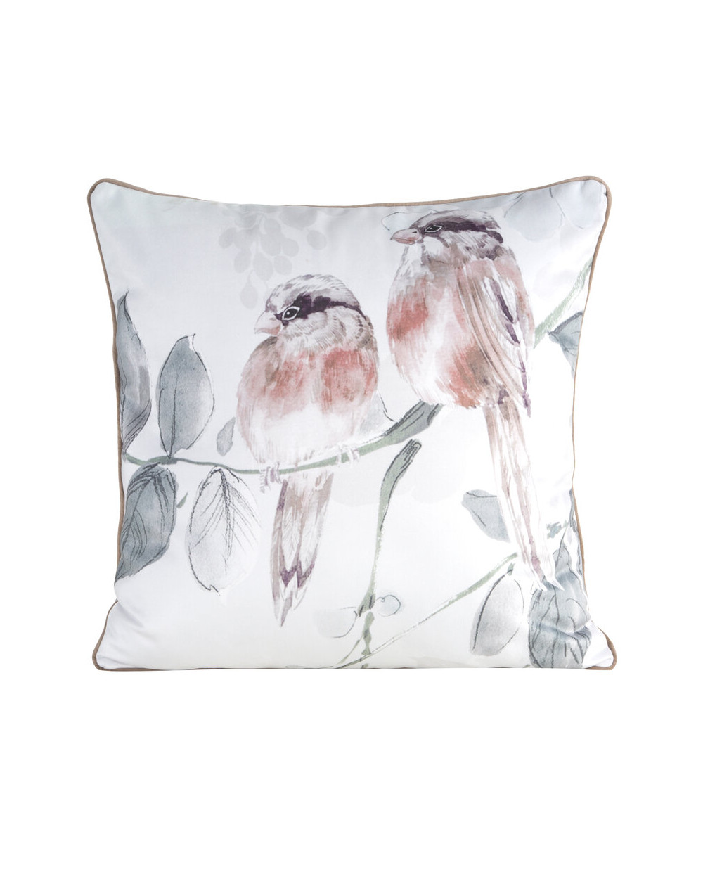 Poszewka velvet 60x60 Evita zielony/beżowy Eurofirany 