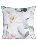 Poszewka velvet 60x60 Juliet biała/zielona Eurofirany 