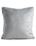 Poszewka velvet 45x45 Elia biała/srebrna Eurofirany 