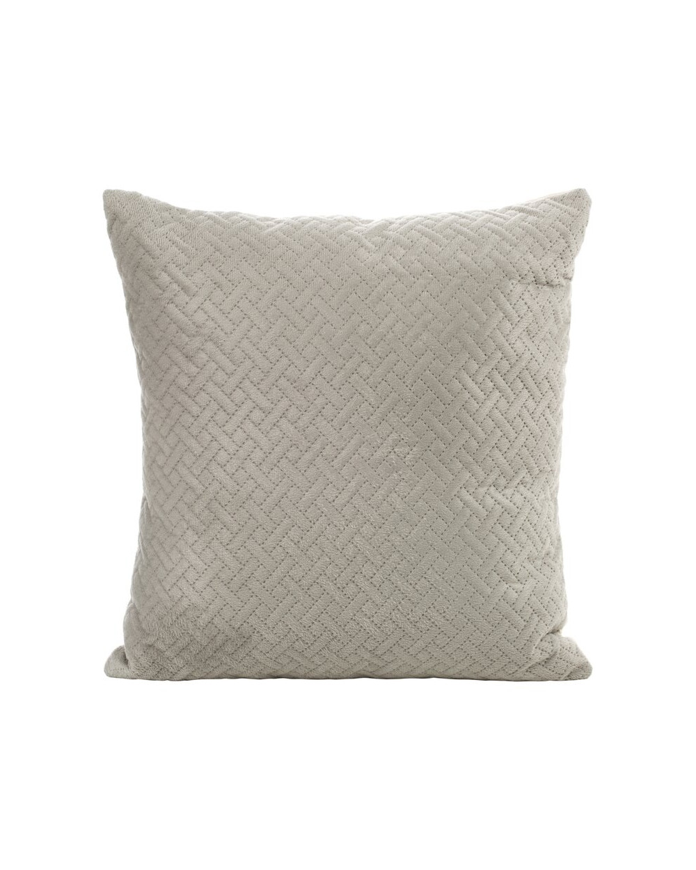 Poszewka velvet 40x40 Luiz 5 beżowa Eurofirany
