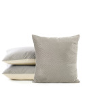 Poszewka velvet 40x40 Luiz 5 beżowa Eurofirany