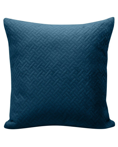 Poszewka velvet 40x40 Luiz 5 granatowa Eurofirany
