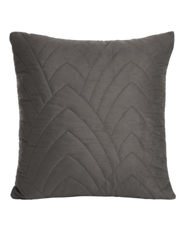 Poszewka velvet 40x40 Luiz 6 grafitowa Eurofirany