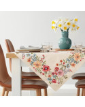 Obrus 100x100 Cho 1413 naturalny Eurofirany