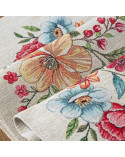 Obrus 100x100 Cho 1413 naturalny Eurofirany