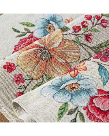 Obrus 140x180 Cho 1413 naturalny Eurofirany 