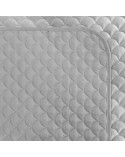 Narzuta velvet 170x210 Ariel srebrna Eurofirany