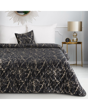 Narzuta velvet 170x210 Blink czarna Eurofirany