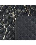 Narzuta velvet 170x210 Blink czarna Eurofirany