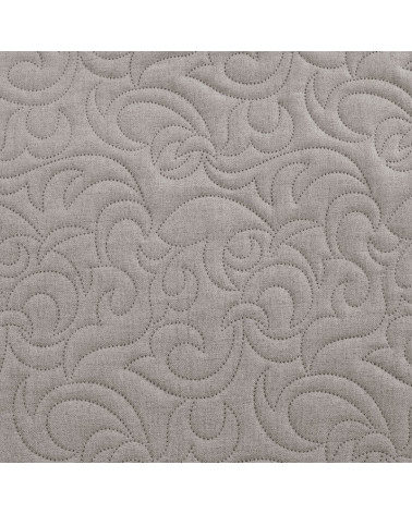 Narzuta mikrofibra 170x210 Len 4 popielata Eurofirany