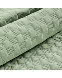 Narzuta velvet 170x210 Sofia 4 jasnozielona Eurofirany