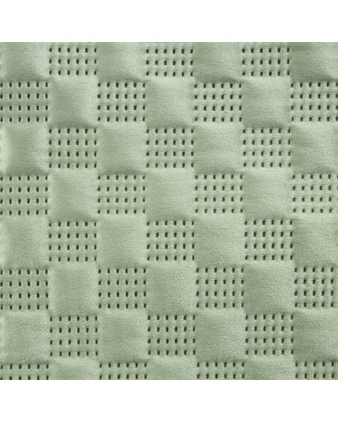Narzuta velvet 220x240 Sofia 4 jasnozielona Eurofirany