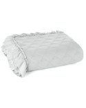 Narzuta mikrofibra 220x240 Vanesa srebrna Eurofirany