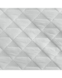 Narzuta mikrofibra 220x240 Vanesa srebrna Eurofirany