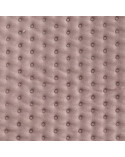 Narzuta mikrofibra 170x210 Falbanka pudrowa Eurofirany