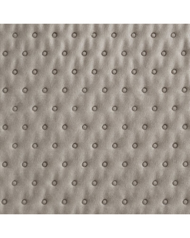 Narzuta mikrofibra 220x240 Falbanka ciemnobeżowa Eurofirany