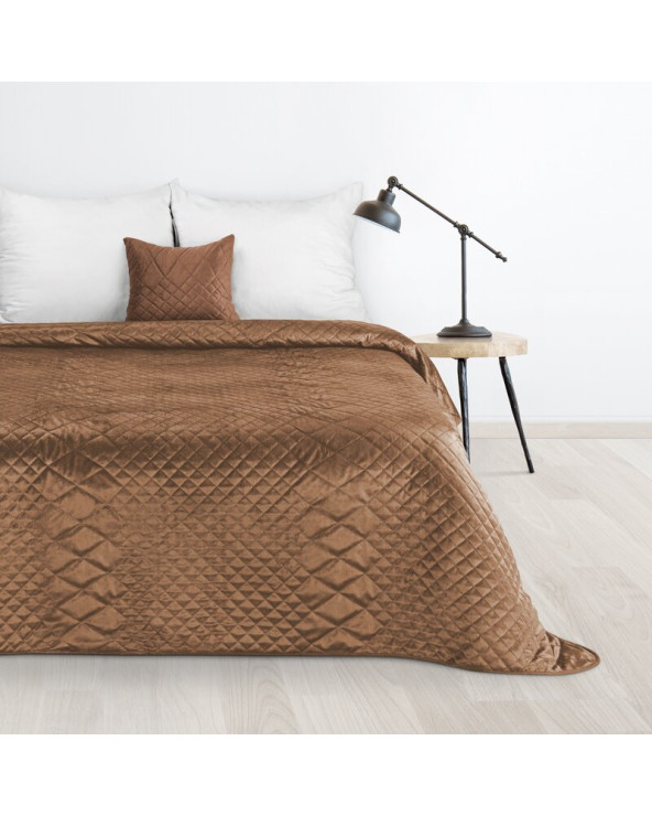 Narzuta velvet 170x210 Luiz 3 ceglasta Eurofirany