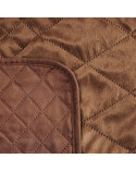 Narzuta velvet 170x210 Luiz 3 ceglasta Eurofirany