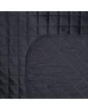 Narzuta velvet 170x210 Luiz 5 czarna Eurofirany