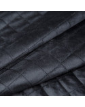 Narzuta velvet 170x210 Luiz 5 czarna Eurofirany