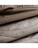 Narzuta velvet 170x210 Luiz 10 beżowa Eurofirany
