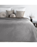 Narzuta velvet 170x210 Luiz 10 stalowa Eurofirany