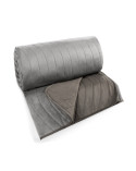 Narzuta velvet 170x210 Luiz 10 stalowa Eurofirany