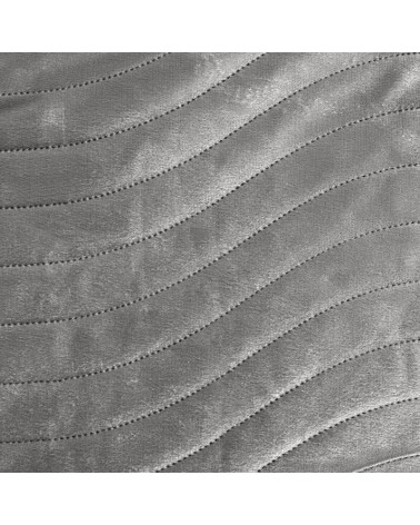 Narzuta velvet 200x220 Luiz 10 stalowa Eurofirany
