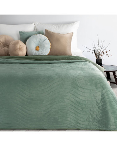 Narzuta velvet 200x220 Luiz 10 zielona Eurofirany