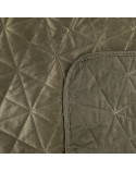 Narzuta velvet 170x210 Luiz 3 brązowa Eurofirany