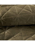 Narzuta velvet 170x210 Luiz 3 brązowa Eurofirany