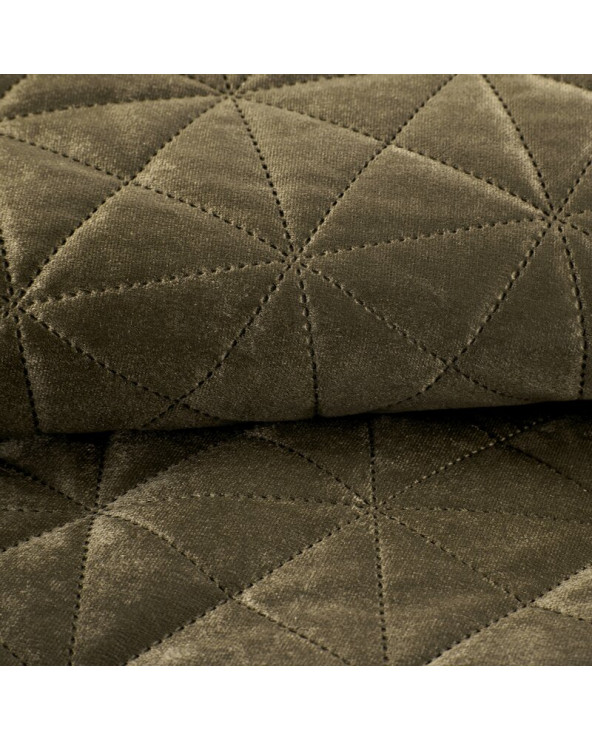 Narzuta velvet 170x210 Luiz 3 brązowa Eurofirany