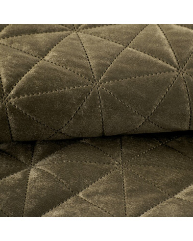 Narzuta velvet 170x210 Luiz 3 brązowa Eurofirany