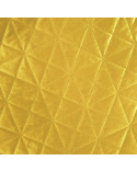 Narzuta velvet 170x210 Luiz 3 musztardowa Eurofirany