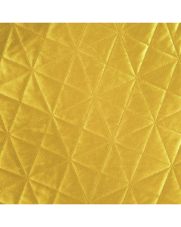 Narzuta velvet 170x210 Luiz 3 musztardowa Eurofirany