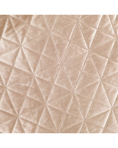 Narzuta velvet 170x210 Luiz 3 różowa/srebrna Eurofirany