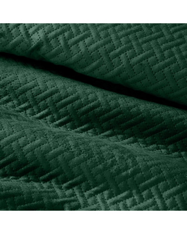 Narzuta velvet 170x210 Luiz 5 zielona Eurofirany