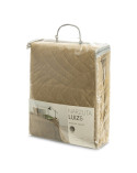 Narzuta velvet 170x210 Luiz 6 beżowa Eurofirany