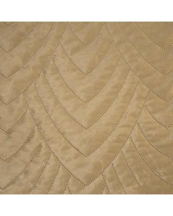 Narzuta velvet 170x210 Luiz 6 beżowa Eurofirany