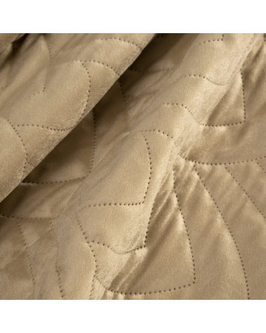 Narzuta velvet 170x210 Luiz 6 beżowa Eurofirany