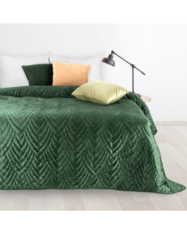 Narzuta velvet 220x240 Luiz 6 ciemnozielona Eurofirany
