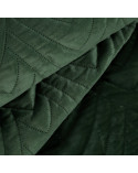 Narzuta velvet 220x240 Luiz 6 ciemnozielona Eurofirany
