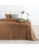 Narzuta velvet 170x210 Luiz 6 ceglasta Eurofirany