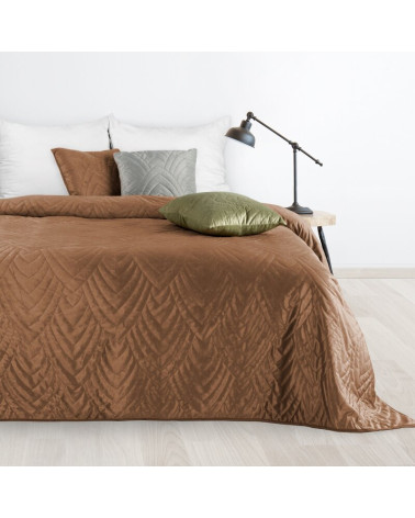 Narzuta velvet 200x220 Luiz 6 ceglasta Eurofirany