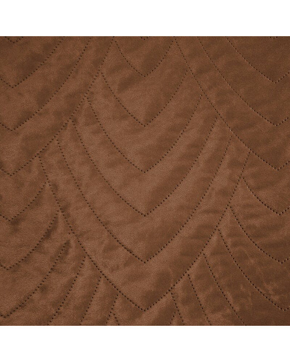 Narzuta velvet 200x220 Luiz 6 ceglasta Eurofirany